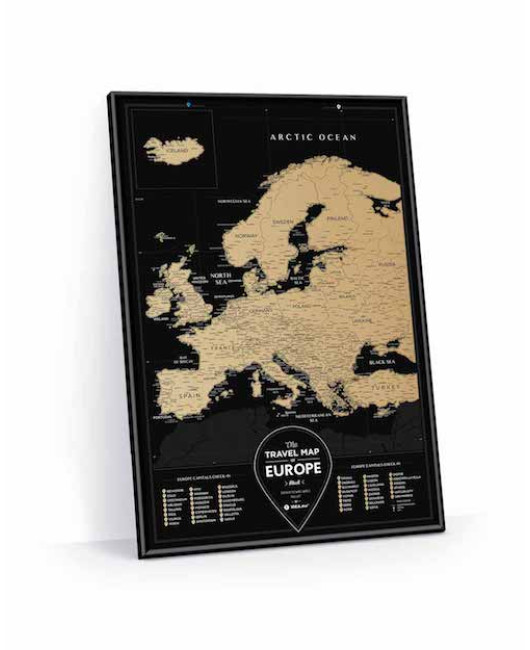 Скретч карта Европы купить