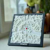 Мапа Харкова 3D