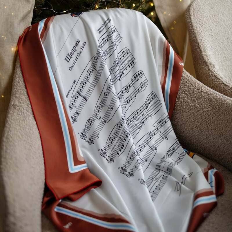 Хустина «Щедрик» – різдвяний символ України Хустина «Щедрик» – різдвяний символ України