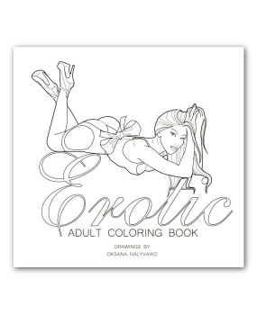Раскраска ADULT COLORING BOOK