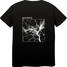 Футболка «Мапа Дніпра»